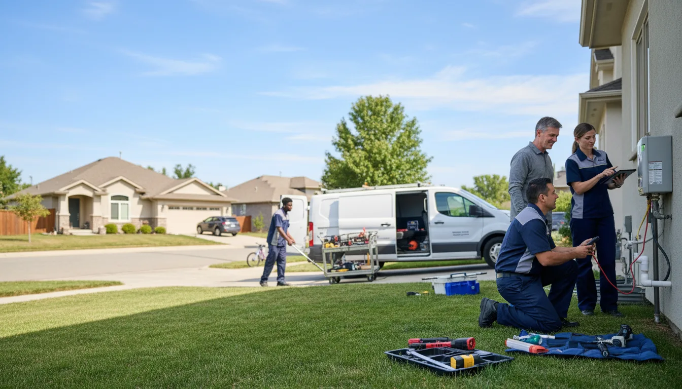 Tankless water heater service in Pinconning, MI